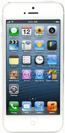 Смартфон Apple iPhone 5 32Gb White & Silver - Владикавказ